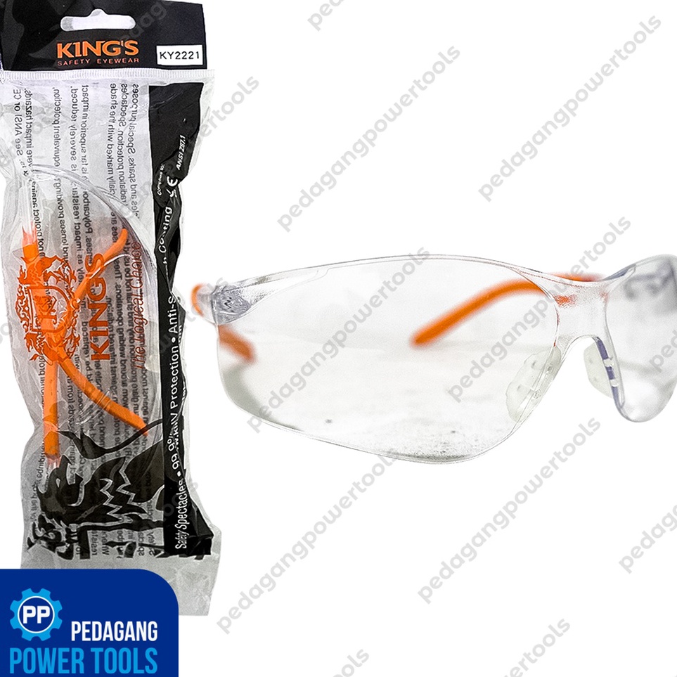 Promo Keren TERMURAH  KINGS KY 2221 KACAMATA SAFETY KINGS KY2221