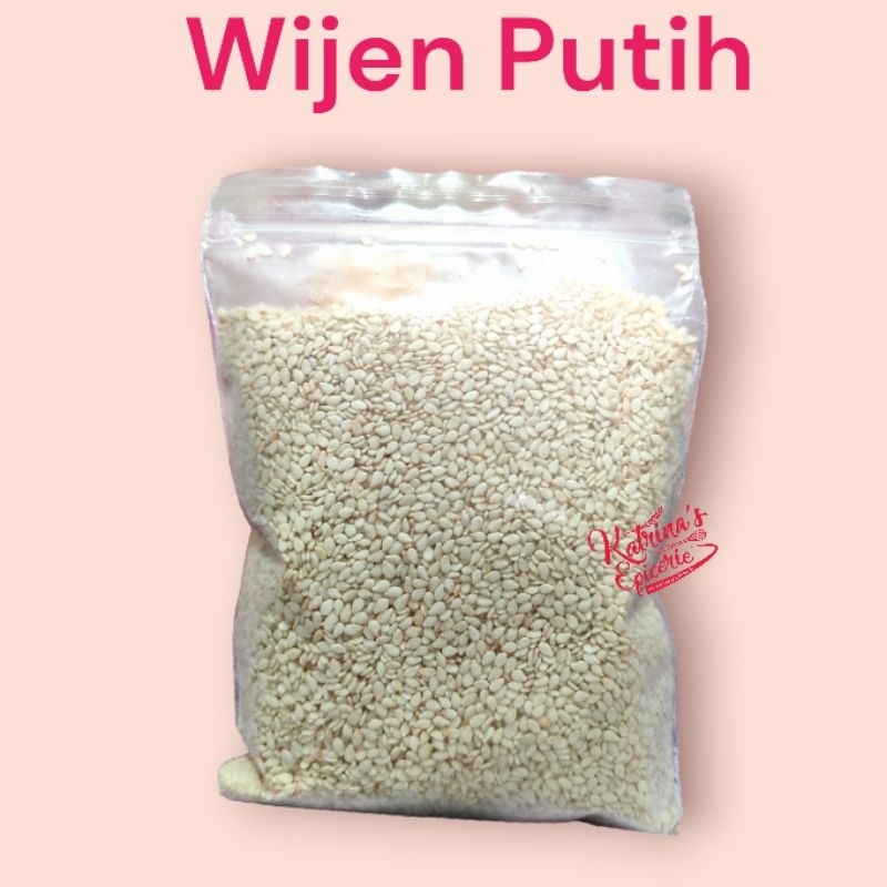 

white sesame seed 100gr - biji wijen putih