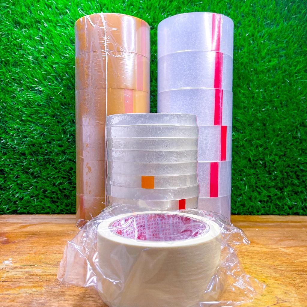 

Lakban Jumbo / Solasi Jumbo Bening - Coklat 45 x 90 Meter - Satuan