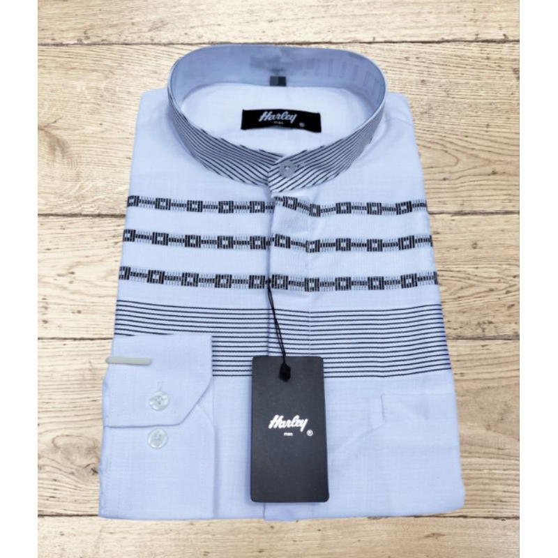 BAJU KOKO PRIA KEMKO HARLEY PUTIH