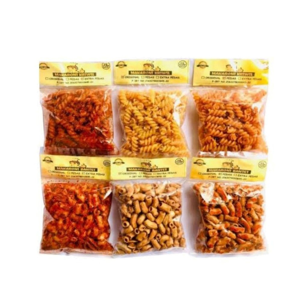 

MAKARONI BANTET TASIKMALAYA CAP KOKI - MAKARONI BANTET PEDAS - KRIWIL BANTET