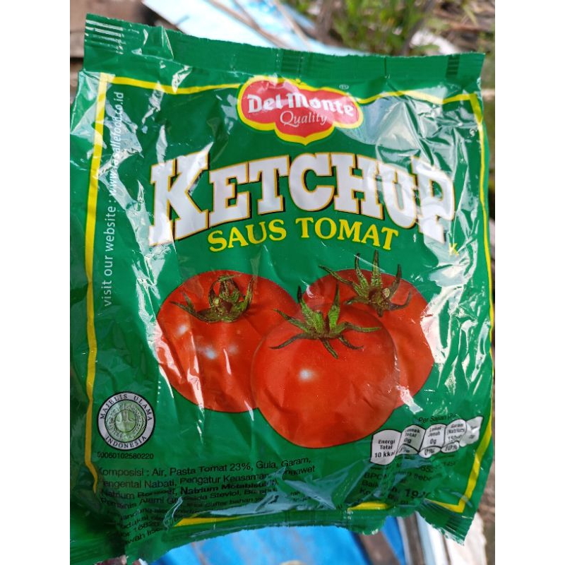 

Del monte tomat/sambal isi 24sachet