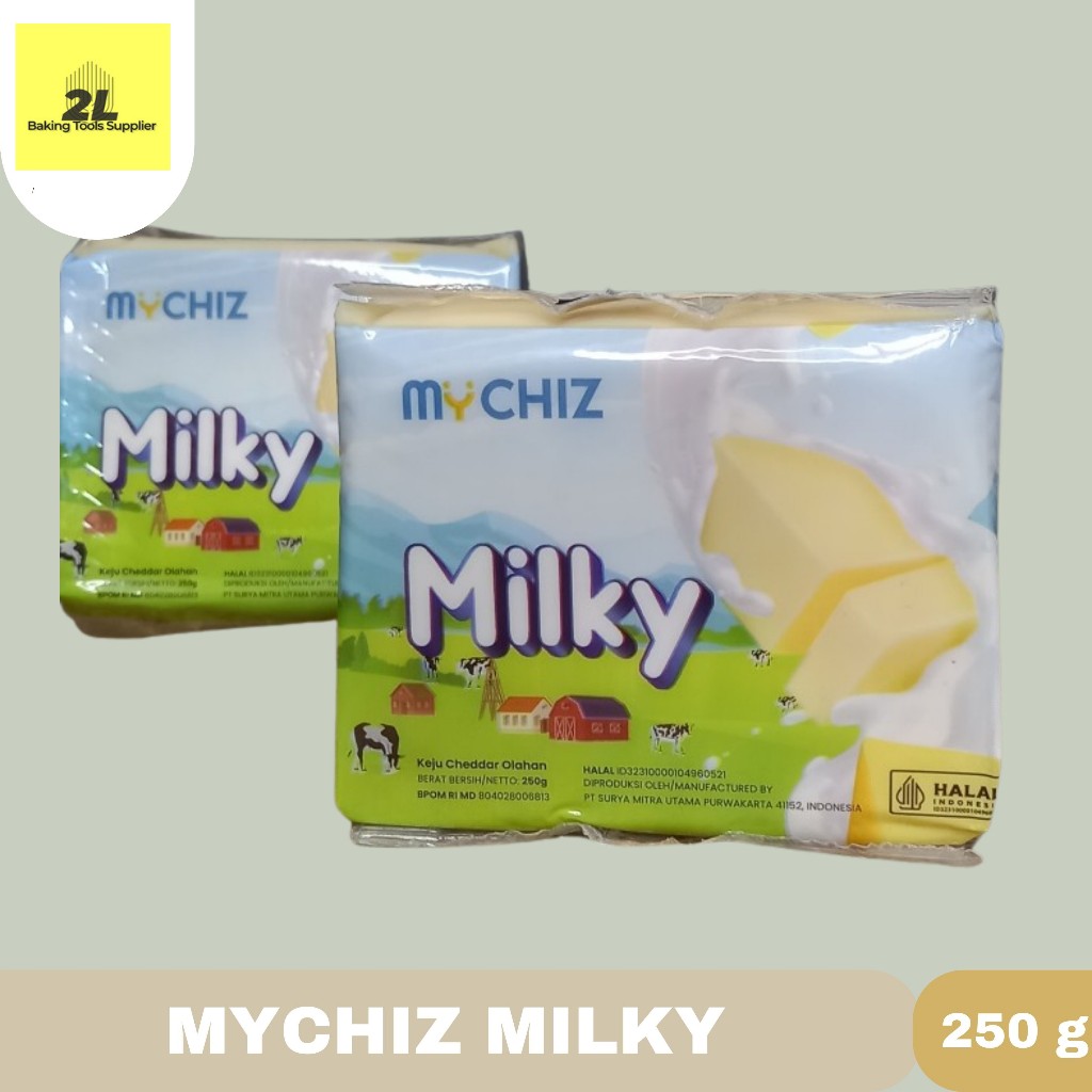 

Keju MyChiz / Keju Milky / Keju Cheddar / Keju MyChiz / Keju Parut 250gr