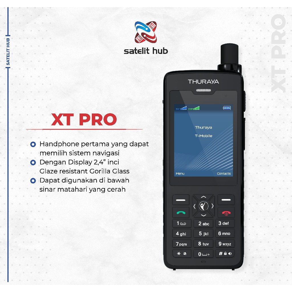 Telepon Satelit Thuraya XT Pro