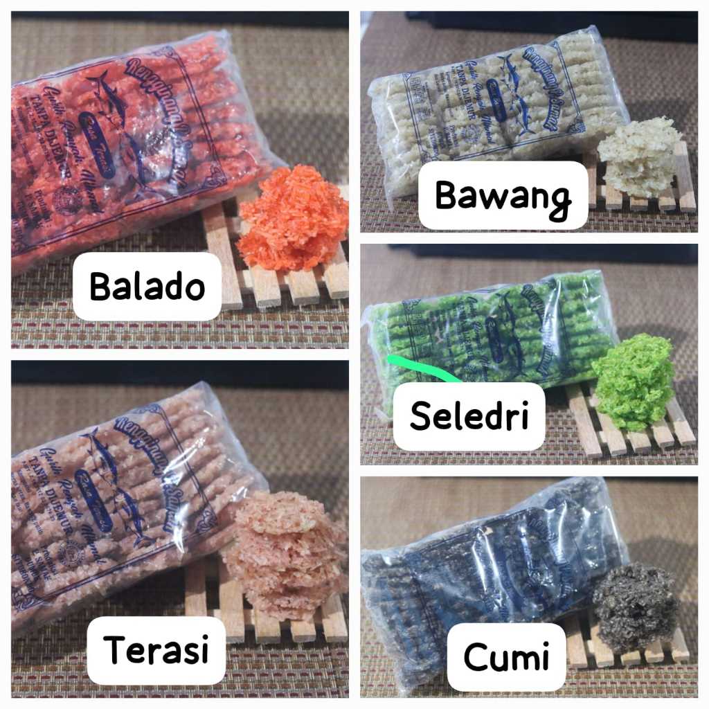 

Rengginang seafood / terasi / seledri asli jatim berat 500gr