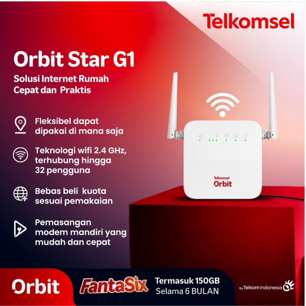 Modem Router Wireless Wifi ORBIT G1