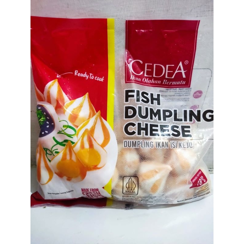 

fish dumpling cheese