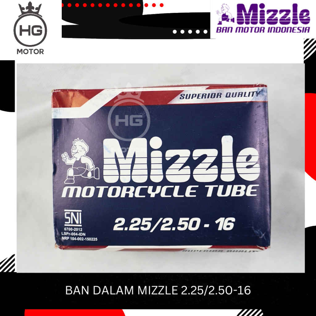 BAN DALAM MIZZLE 225 250 16 RING 16