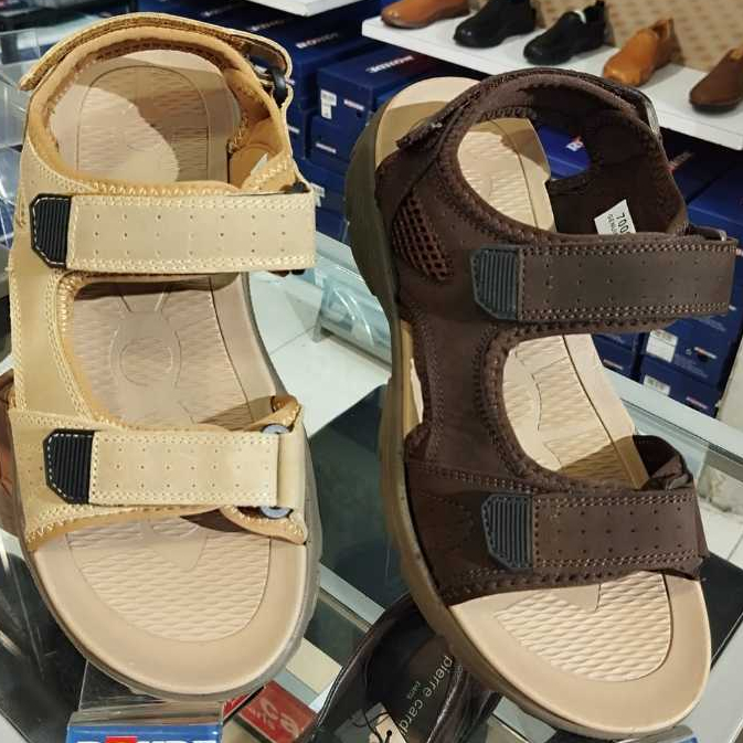 Rohde 7006 Sandal Gunung Pria Kulit Warna Khaki dan Coffee