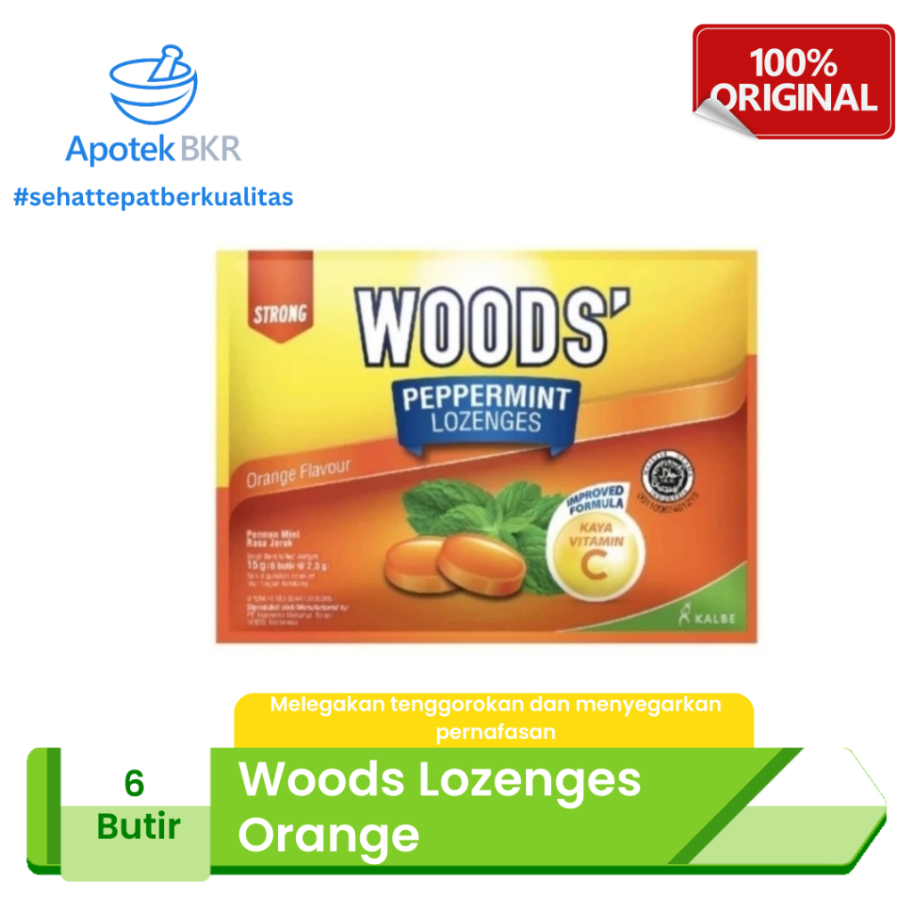 

Permen Woods Rasa Orange