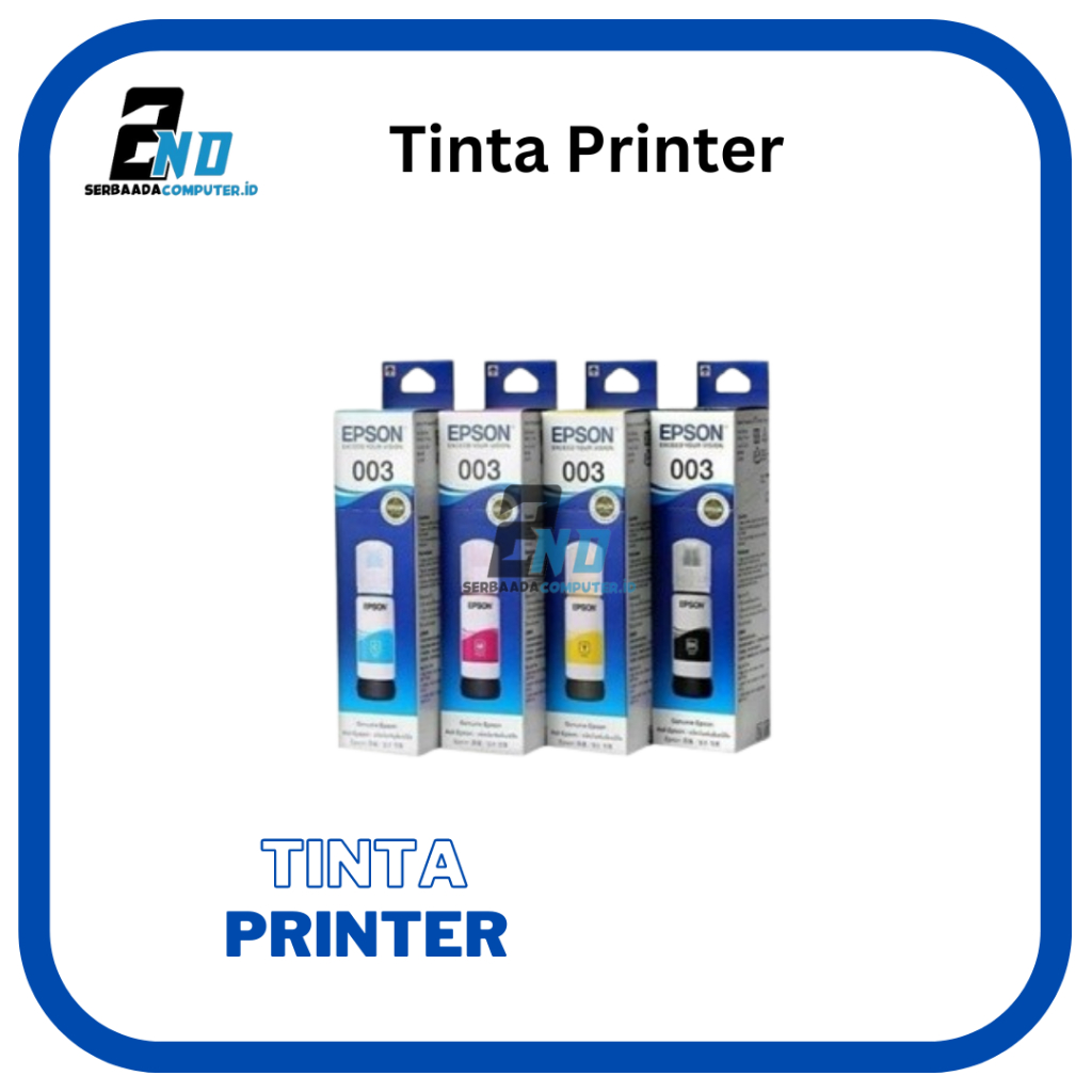 Tinta Printer 003 / Refil tinta Printer 003 / Tinta printer original
