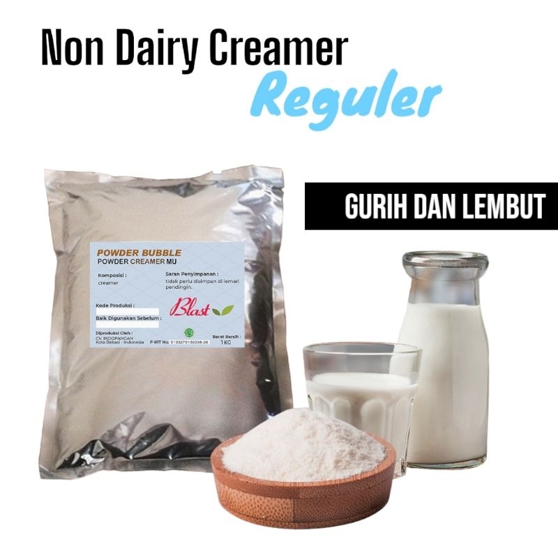 

BgKr Powder CREAMER REGULER - Bubuk Minuman Non Dairy Creamer 1 KG - BLAST