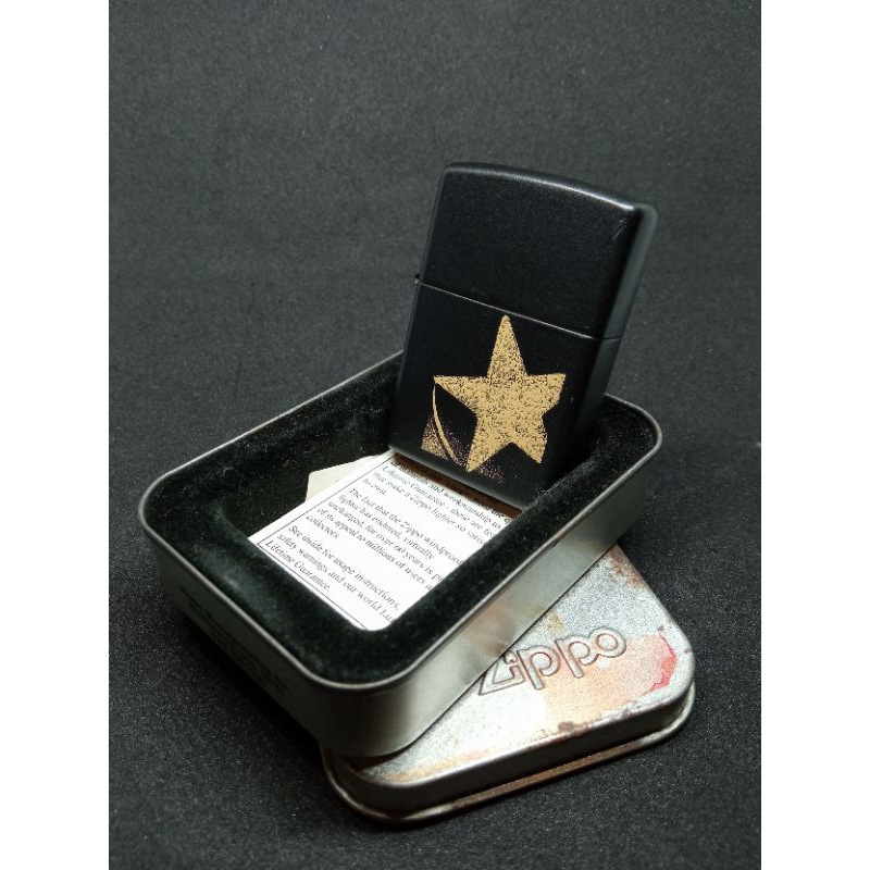 Zippo Marlboro Gold Star #NOS tahun produksi 1998