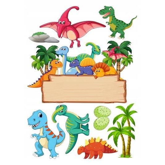 Topper Cake Dinosaurus
