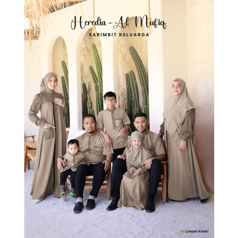 Heredia-Al mufiq by mouza / Sarimbit Lebaran by Mouza / Sarimbit Keluarga / Sarimbit Lebaran