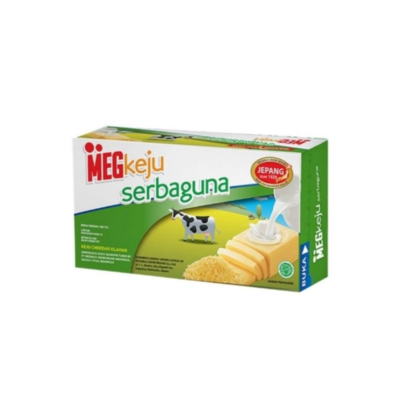 

MEG Keju Cheddar Serbaguna 160 g