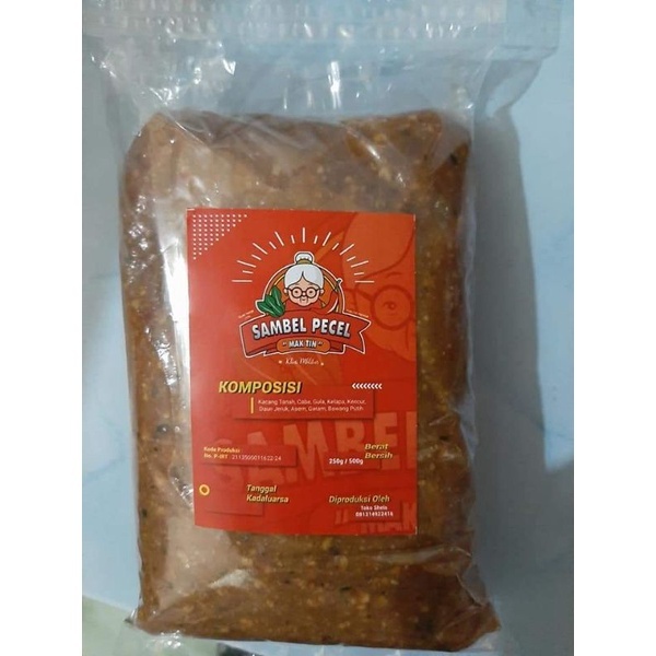 

TERLARIS Sambel Pecel Blitar 500gr Ori Mak tin