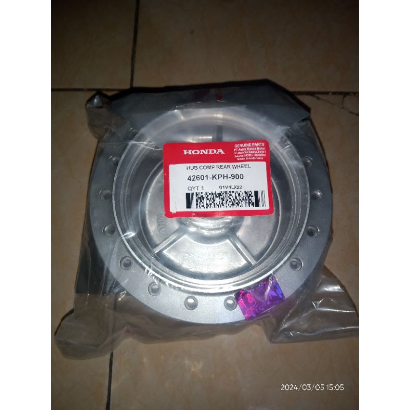 tromol belakang karisma Supra x 125 original ahm