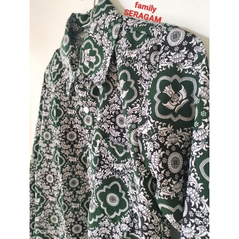 Batik SD negeri/Batik SD Nasional/Batik sekolah/Harapan hijau/SD