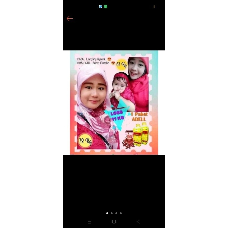 Rhannie 1 LEMON + 15 KAPSUL APEL ) PAKET ADEL SUPER PELANGSING - PELANGSING BPOM - PELANGSING AMPUH 