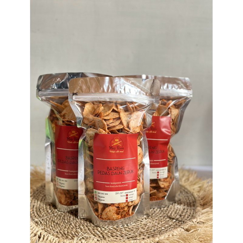 

MAJIRASA - BASRENG PEDAS DAUN JERUK 250gr