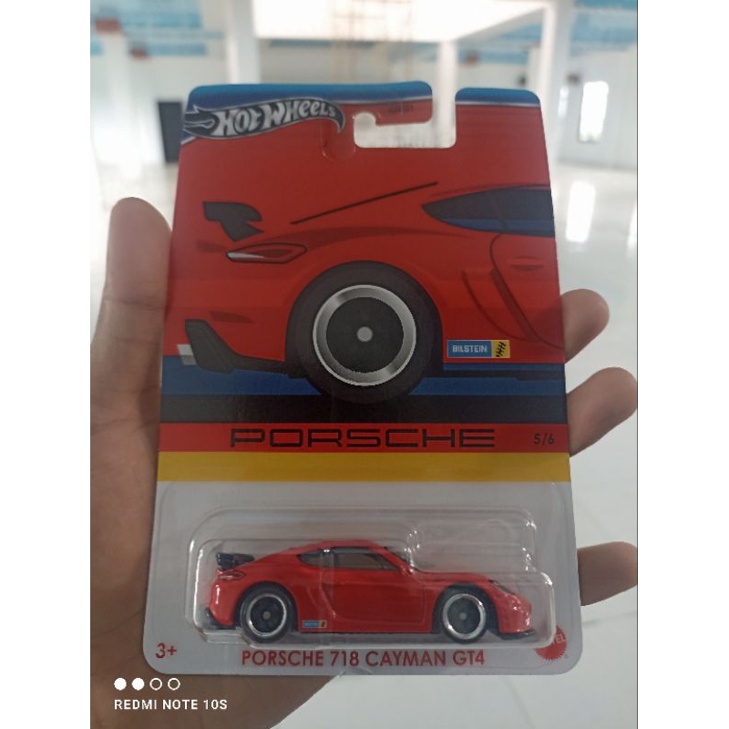 Hotweels Porsche 718 cayman gt4 (Porsche series)