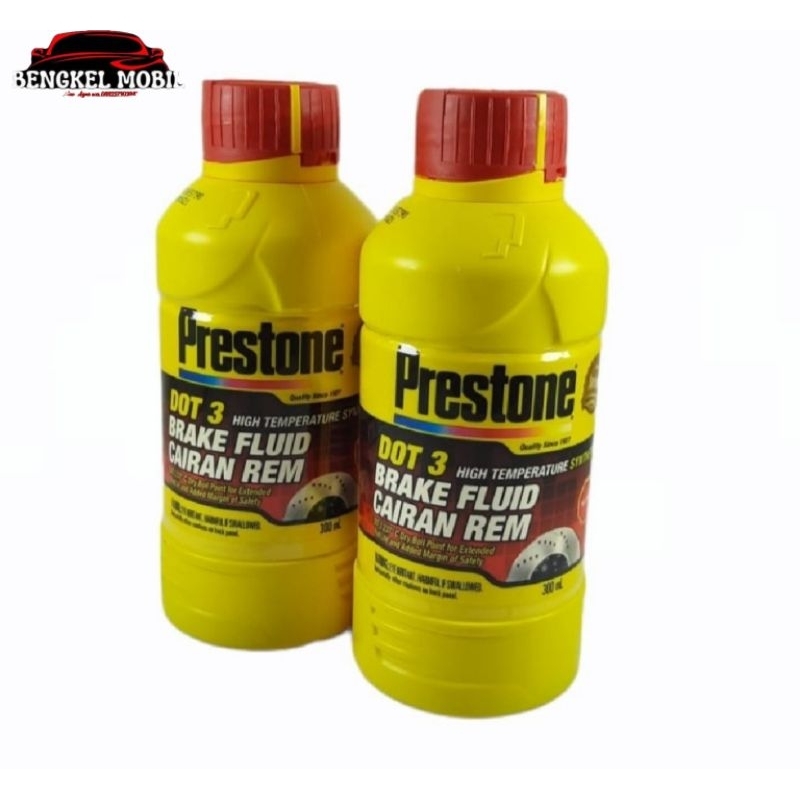 Minyak Rem Prestone DOT 3 Brake Fluid Cairan Rem Mobil & Motor 300 ml