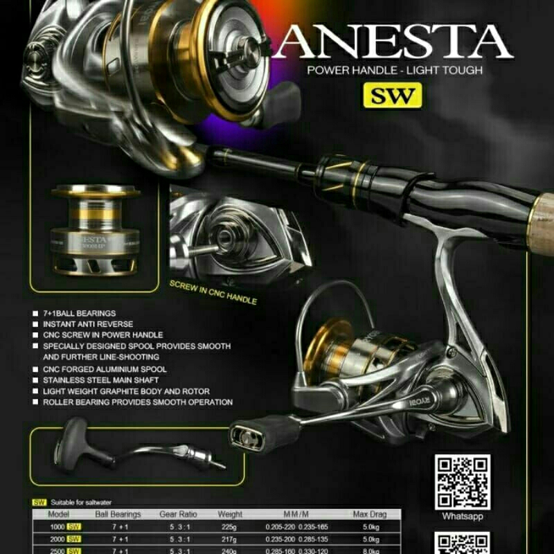 Reel Ryobi Anesta SW 4000 hp