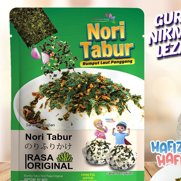 

Nori Tabur Rumput Laut Panggang - Rasa Original 60g