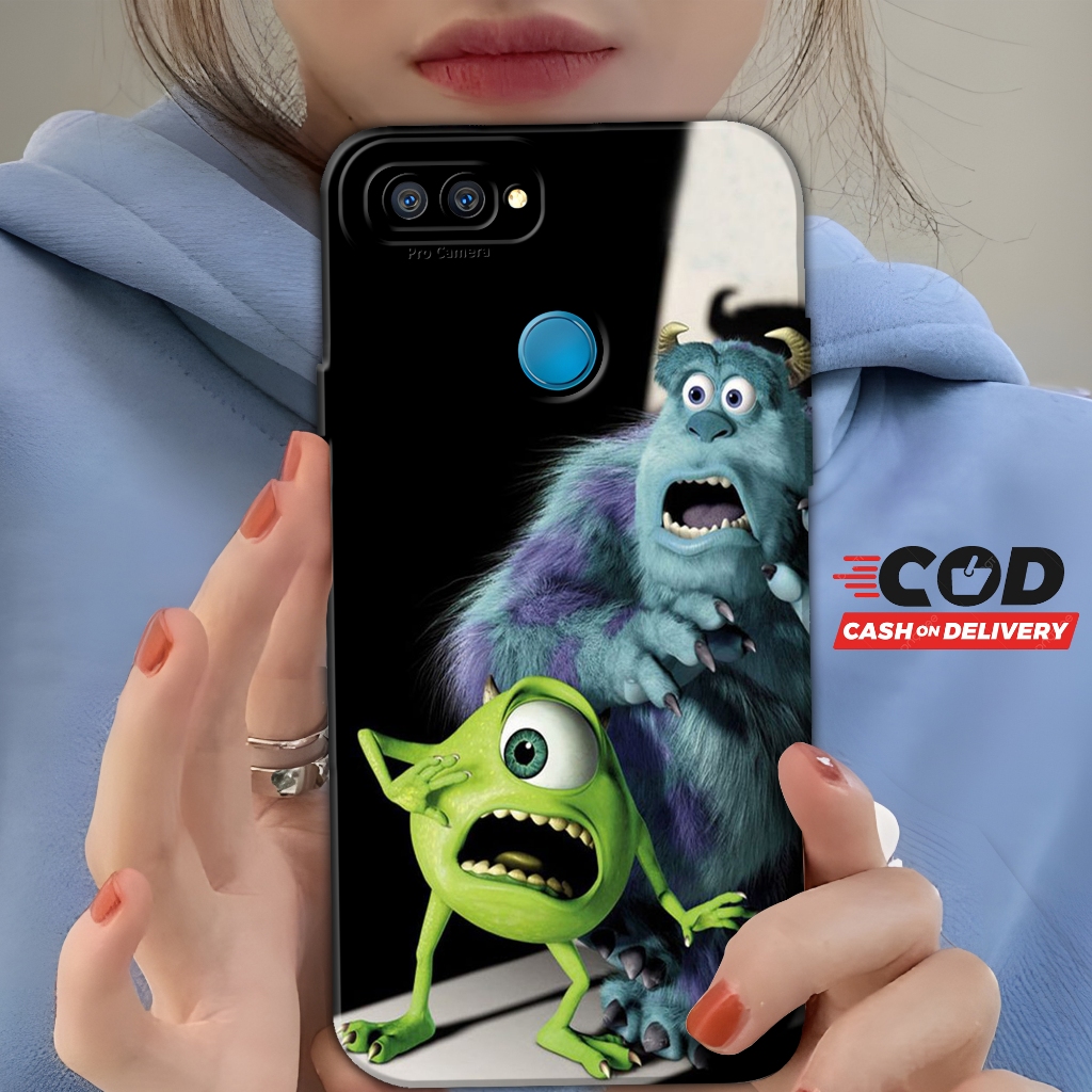 {ALD50} Soft Case Oppo A5S A7 A12 A11K - Fashion Case Motif Kartun - Softcase Pro Camera Oppo - Case