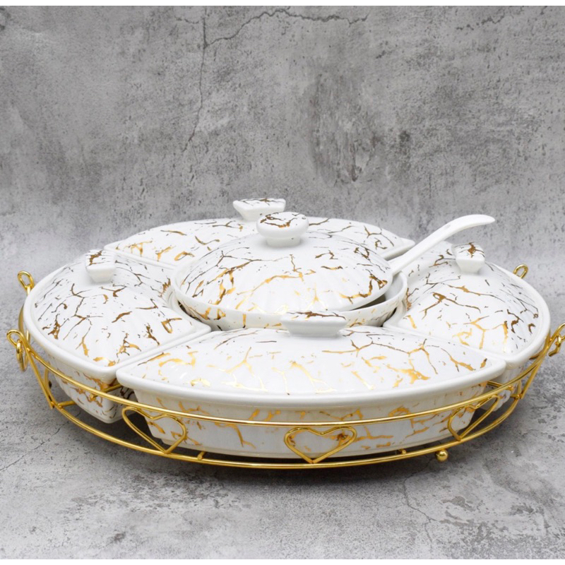 Prasmanan fiorenza wadah saji 772 /Prasmanan bulat mewah