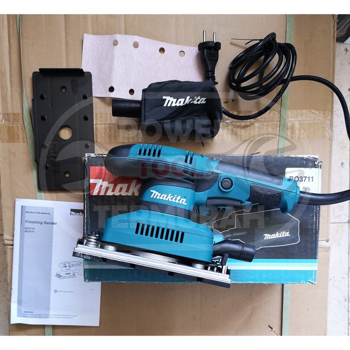 

MESIN AMPLAS MAKITA BO 3711 SANDER FINISHING SANDER BO3711 MAKASSAR