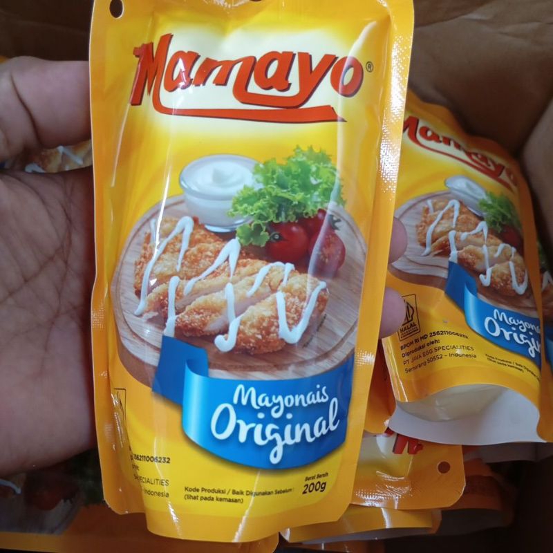 

MAMAYO ORIGINAL, MAYONAIS MAMAYO 200g