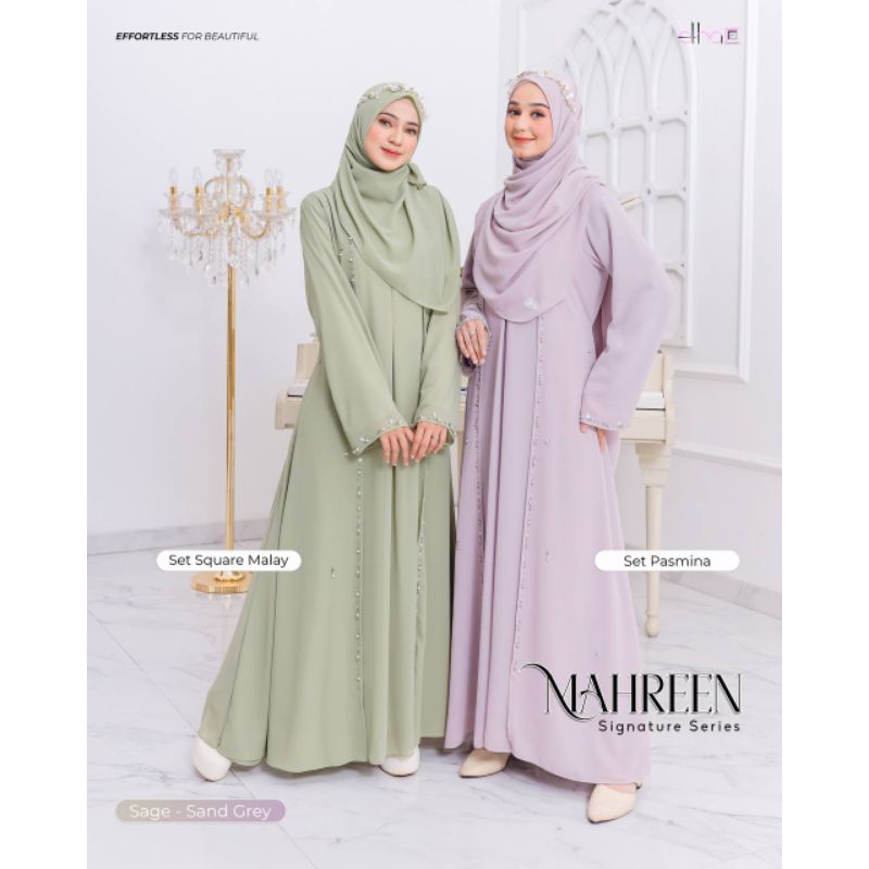 READYSTOK MAHREEN ABAYA BY ELHA