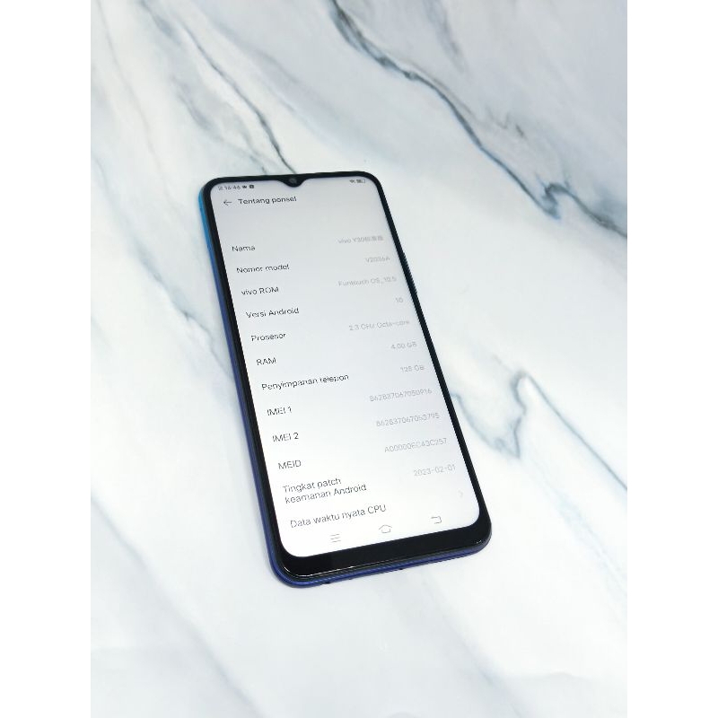 Bohancell ‖ Vivo Y20G Y12 ram 4gb internal 128gb Second Original Termurah