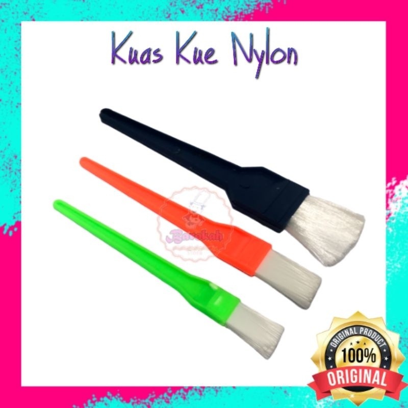 Kuas Nylon 1 Set / Kuas Kue Nilon