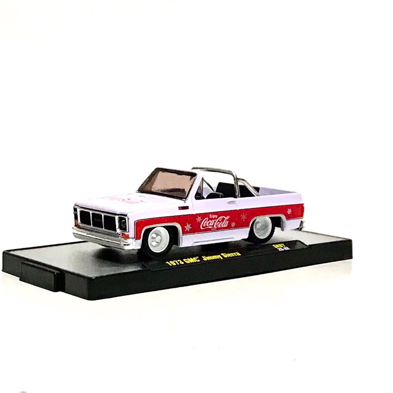 Miniatur Diecast Mobil 1973 GMC Jimmy Sierra ,M2 Machines skala 1 :64
