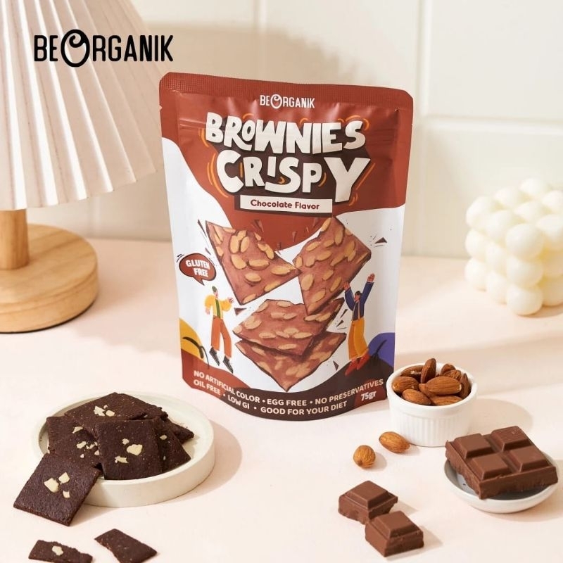 

Brownies Crispy Beorganic (Vegan & Gluten Free) Chocolate 75gr