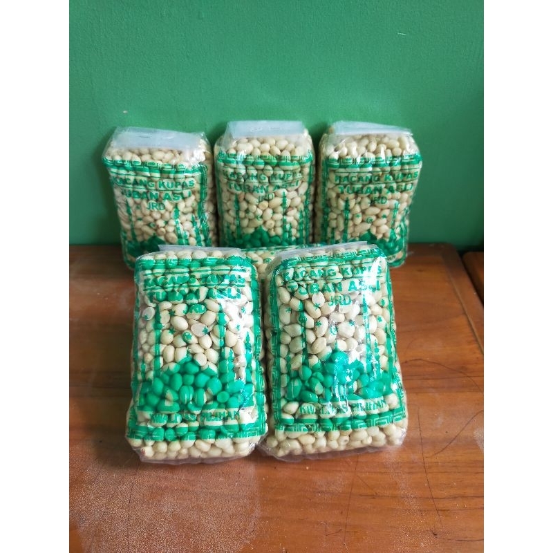 Promo 2 bungkus kacang tanah kupas khas Tuban -+ 300gram/kacang kupas tuban mentah