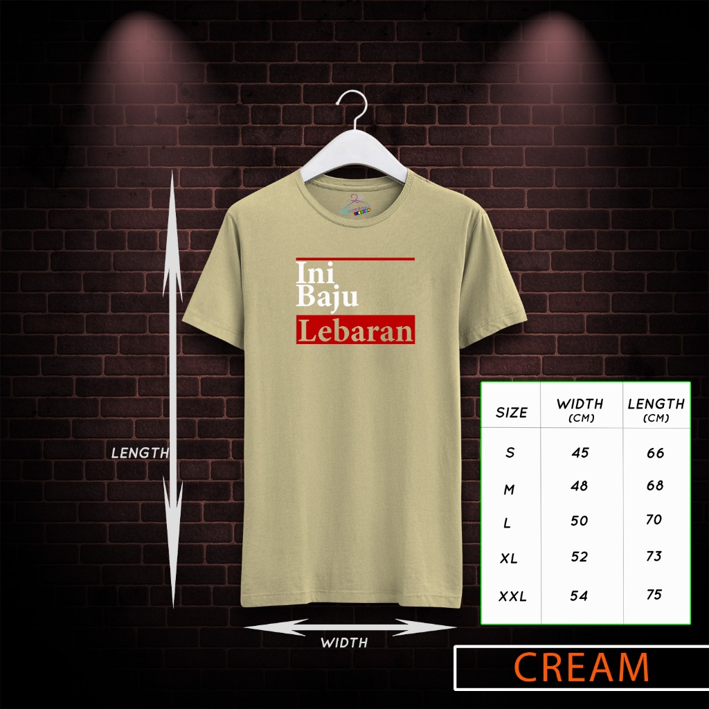 LB006 KAOS LUCU LEBARAN KAOS DISTRO PREMIUM T-SHIRT INI BAJU LEBARAN