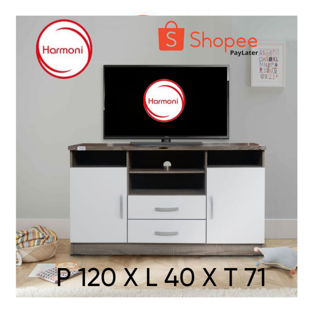 RAK TV MEJA TV MINIMALIS 120CM