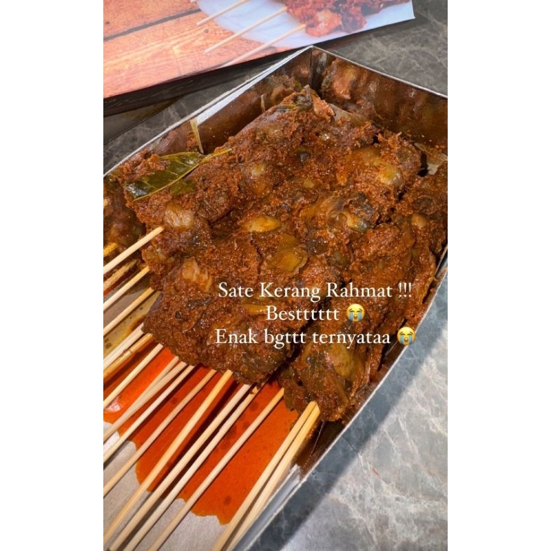 

Sate kerang Rahmat