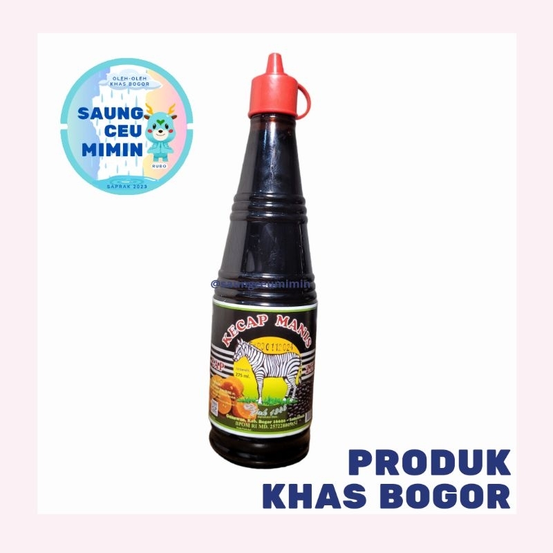 

Official Partner Kecap Zebra Asli Khas Bogor - Botol Plastik 275 ml