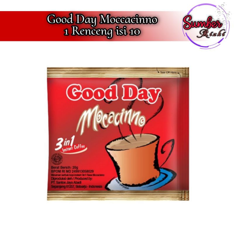 

Good Day Moccacinno 1 Renceng isi 10