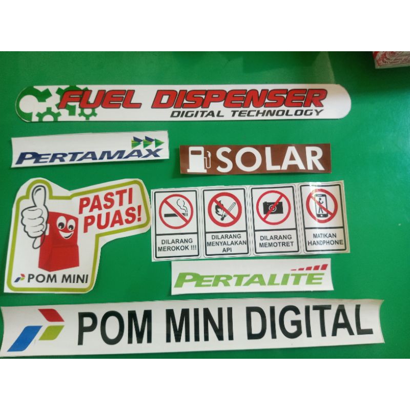 

Stiker Set 3 Nozzle Kumplit Pom mini Digital Terbaru