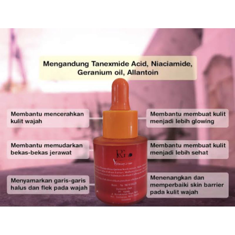 serum glowtening Rapuha Glow