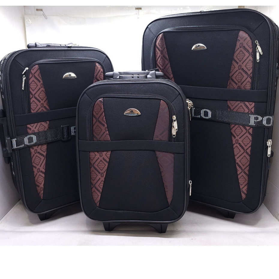 KOPER KAIN SET ISI 3 KOPER 16 20 24 28 INCHI MURAH LENGKAP / KOPER KAIN KANVAS POLO ALL SIZE MURAH O