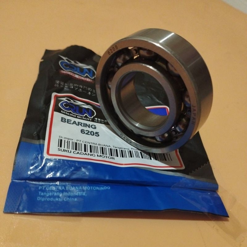 CRUN BEARING 6205 (KOYO JAPAN) LAHAR LAHER BEARING ORIGINAL