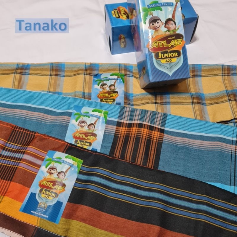 Sarung Tenun Anak merk Atlas Junior Sarung Anak Atlas Bisa Pilih Motif