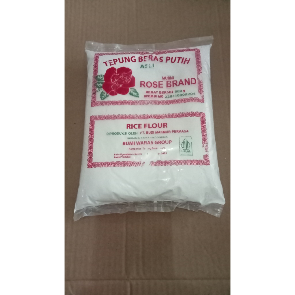 

Tepung beras rosebrand 500gram